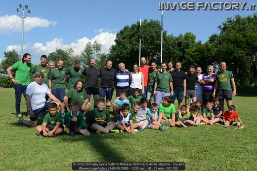 2015-06-20 Rugby Lyons Settimo Milanese 0024 Festa di fine stagione - Squadra